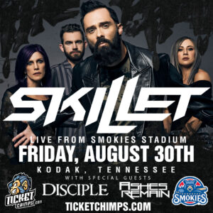 Skillet Live at Smokies Stadium - August 30, 2024